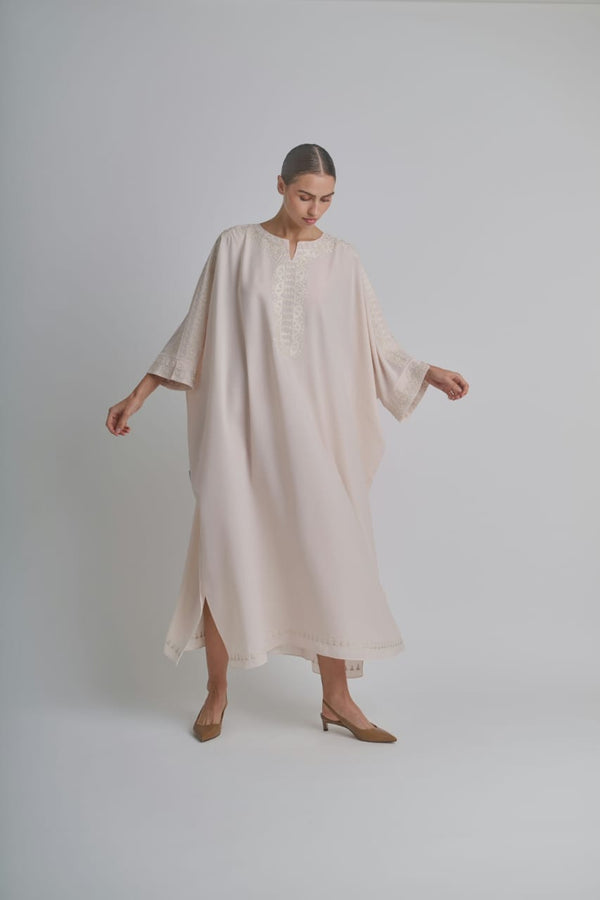 Desert Mirage –Beige Kaftan