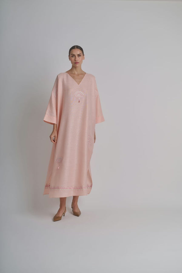 Peach Blossom – Peach Pink Kaftan