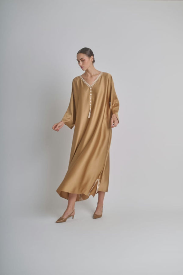 Golden Sands – Golden brown Kaftan