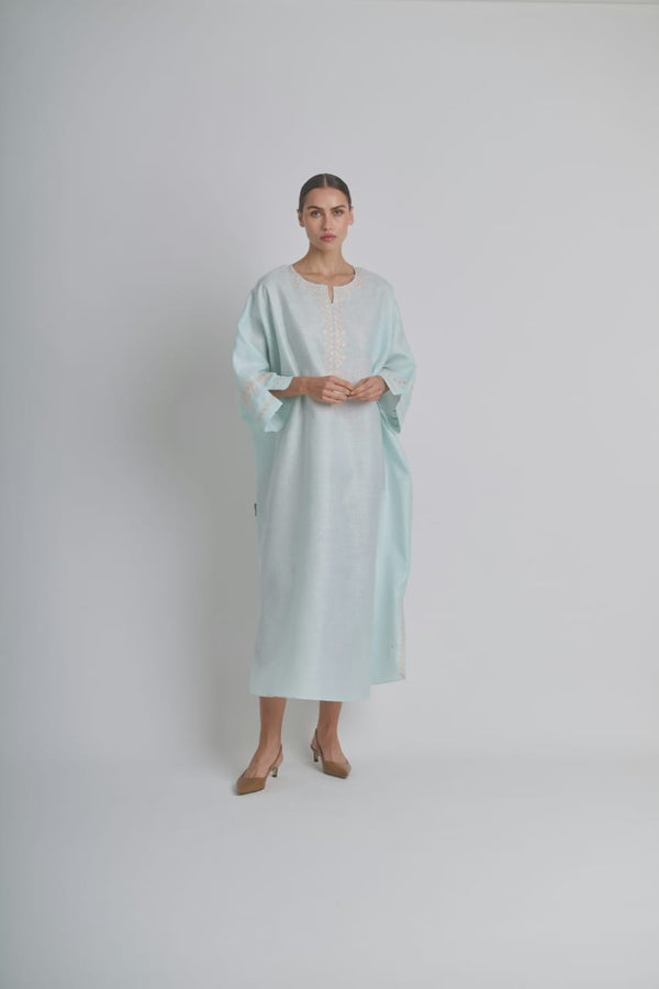 Mint Bliss – Mint green Kaftan