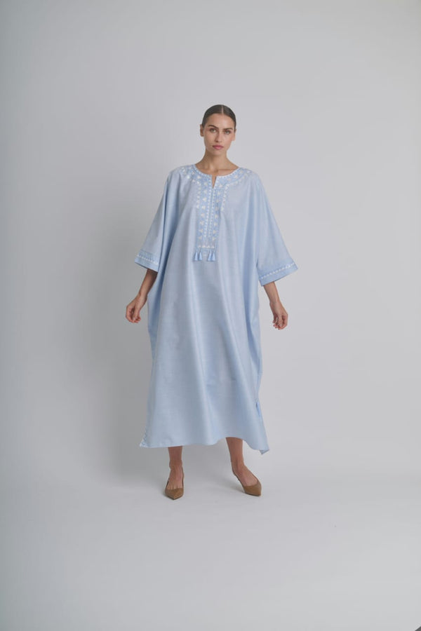 Ocean Breeze - Light blue Kaftan