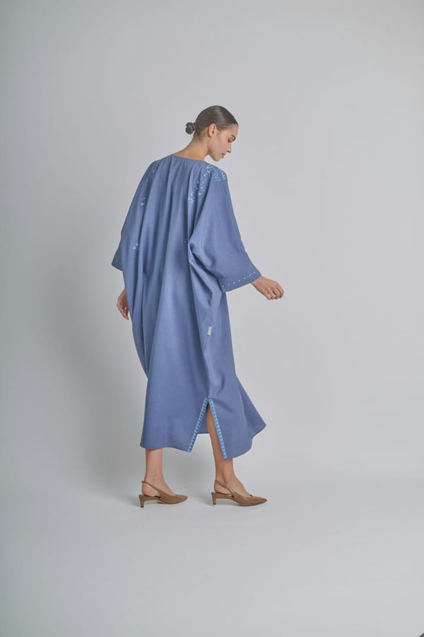 Denim Bliss – Denim Blue Kaftan