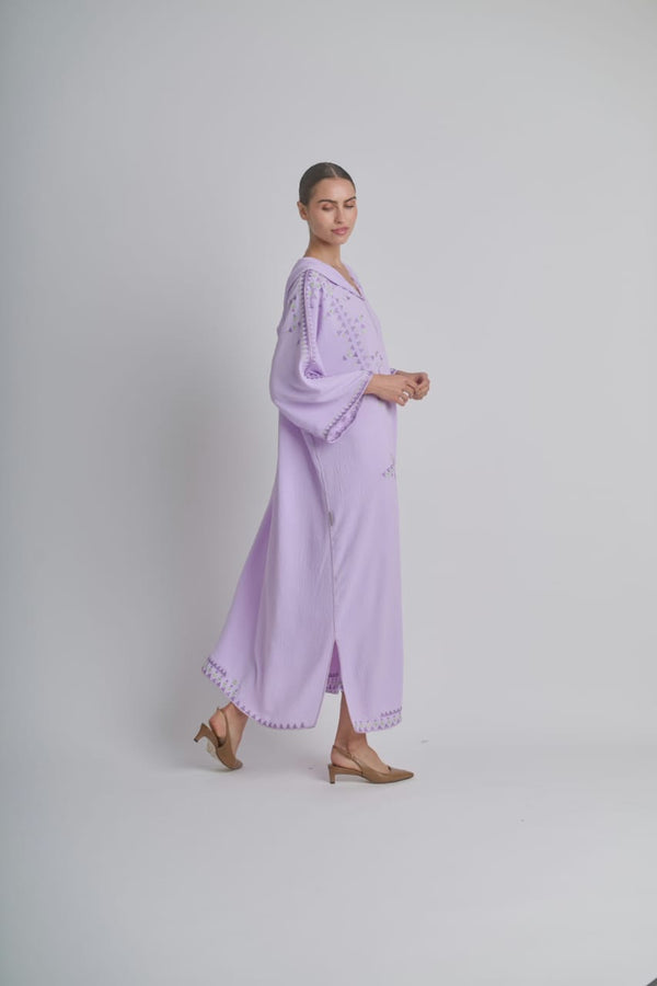 Enchanted orchid – Purple Kaftan